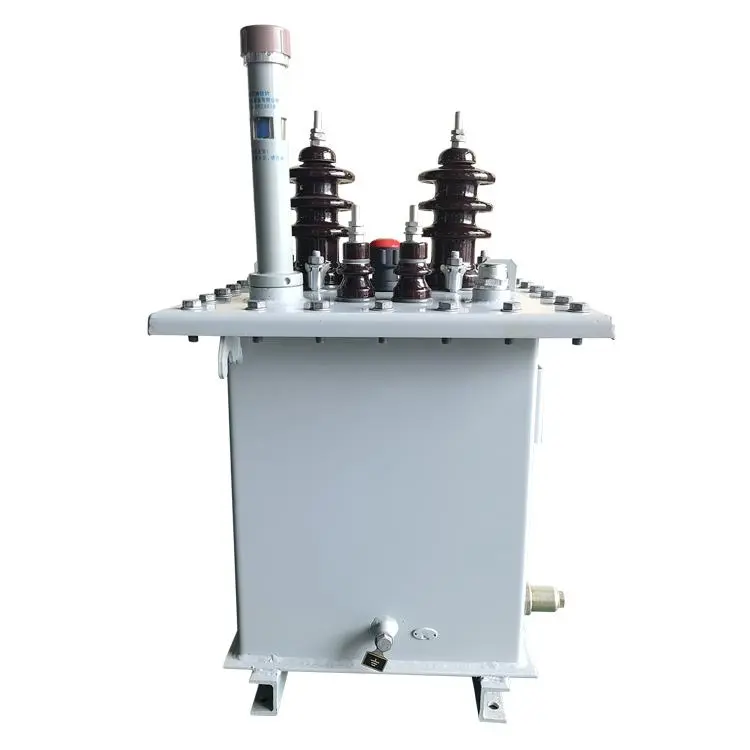 37,5kva стъпков еднофазен трансформатор, монтиран на стълб